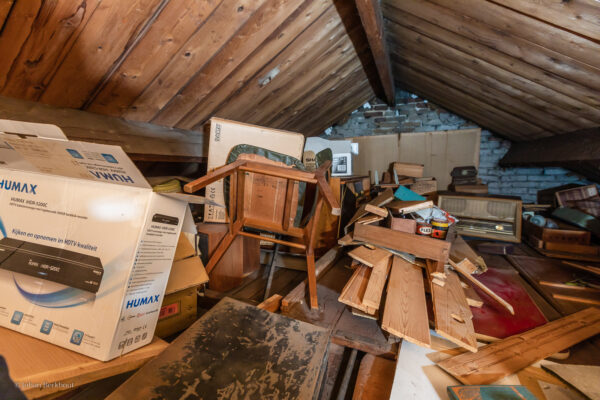 Zolder, garage, magazijn of kelder ontruimen